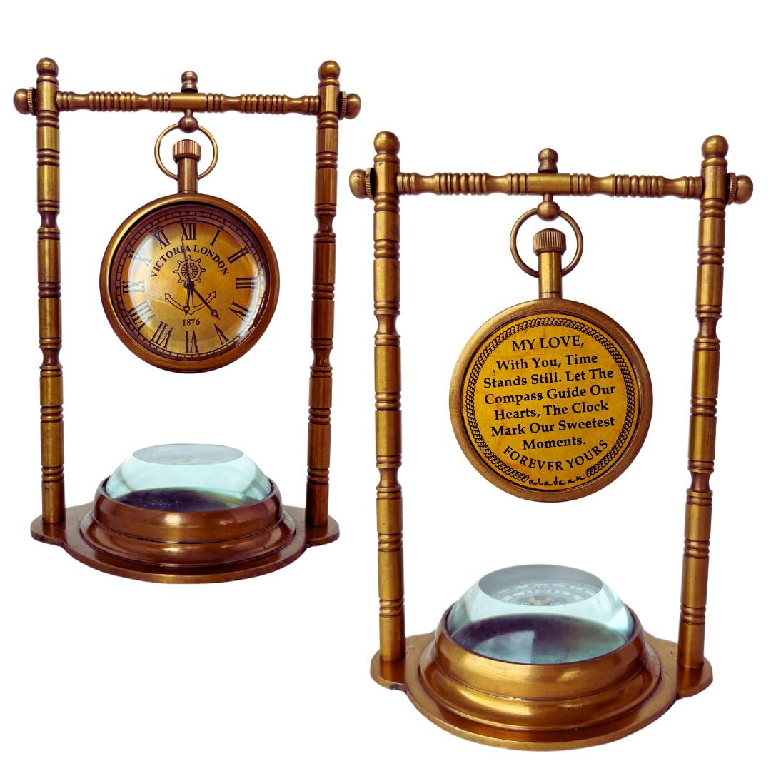 Engraved Table Clocks